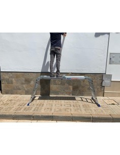 Plataforma de trabalho rebatível X-STEP 148 x 51 x 47 cm 2