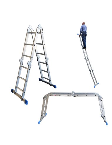 Plataforma de trabalho rebatível X-STEP 148 x 51 x 47 cm