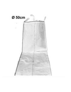 Tubo de descida de detritos flexível Ø50 cm | Leve e fácil de instalar