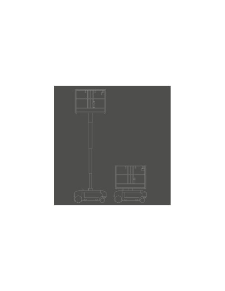 Plataforma Bravi Lui 460 autopropulsada de 4,6 m | Iberandamios