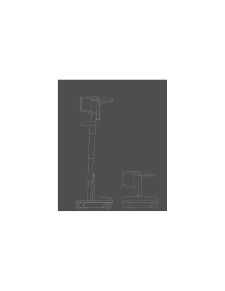 Plataforma de recolha Bravi Spin-Go (4,17 m) | Iberandamios