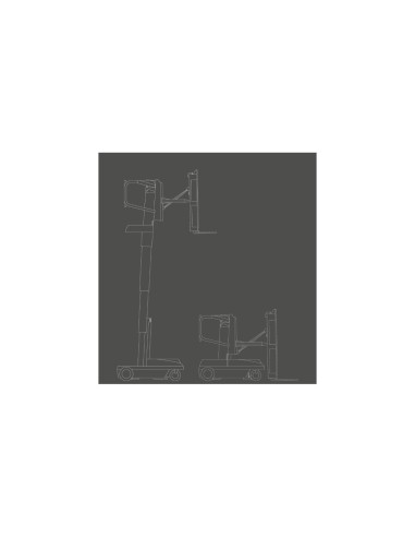 Plataforma de recolha Bravi Sprint Tire Lifter 5,35 m | Iberandamios