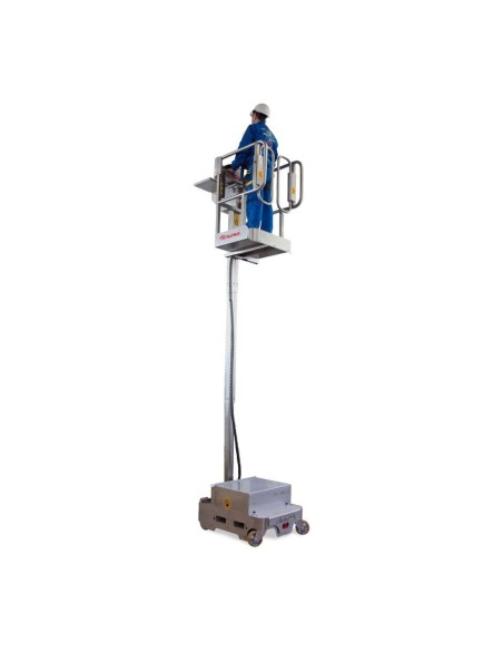 Elevador individual para recolha de mercadorias Elevah E5 em aço inoxidável - 5,15 m de altura