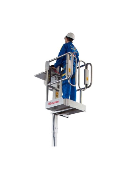 Elevador individual para recolha de mercadorias Elevah E5 em aço inoxi
