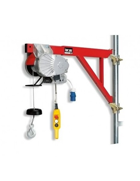 Elevador de bandeira HE-235 com duplo limitador de curso de 25 m