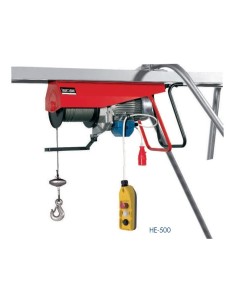 Elevador HE-500-MF-TS de curso direto, com dois limitadores de curso e painel de botões de 1,5 m (25 m)