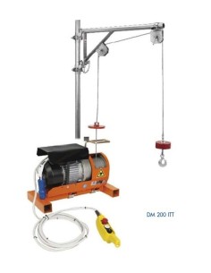 Elevador de andamio DM 200 ITLTT Veloz, incluye bandera