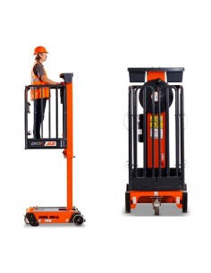 Plataforma elevadora de personal de empuje y elevación manual PECOLIFT
