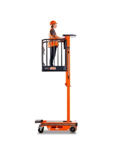 Plataforma elevatória de pessoal com impulso e elevação manuais ECOLIFT 2