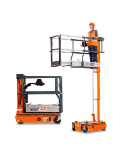 Plataforma elevatória elétrica autopropulsada para pessoal NANO SP PLUS