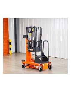 Plataforma elevadora de personal de empuje manual y elevación eléctrica NANO 30 CS 2
