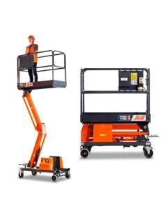 Plataforma elevadora de personal de empuje manual y elevación eléctrica POWER TOWER