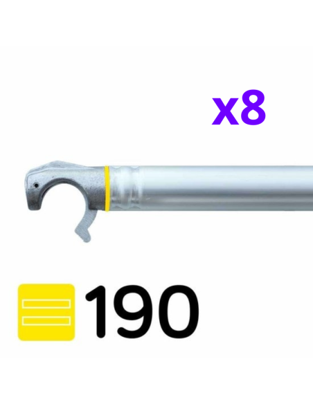 Andaime móvel tipo torre 135x190x1120 m | ECO LINE