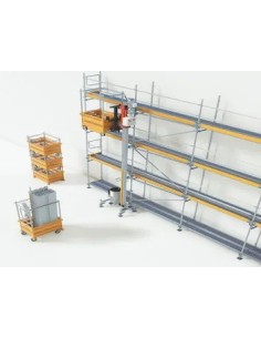 Sistema de transporte e montagem de andaimes STS300
