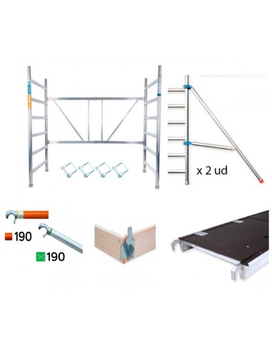 Módulo expansível 135x190 de 3,85m a 5,70m