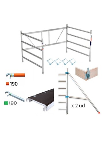 Módulo ampliable 135x190 de 4,70m a 5,70m