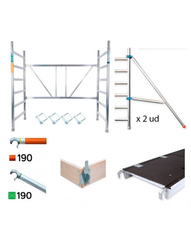 Módulo ampliable 135x190 de 4,70m a 6,50m