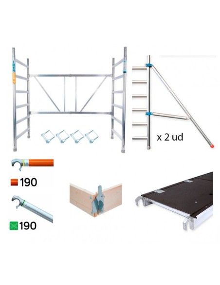 Módulo ampliable 135x190 de 4,70m a 6,50m
