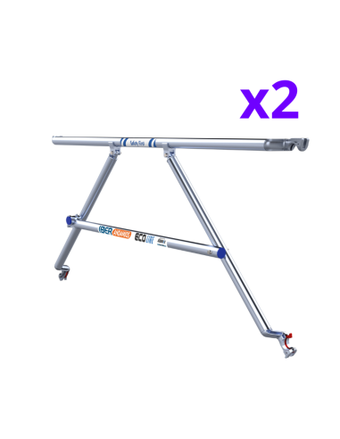 Andaime móvel tipo torre 75x190x620 m | ECO EXTRA