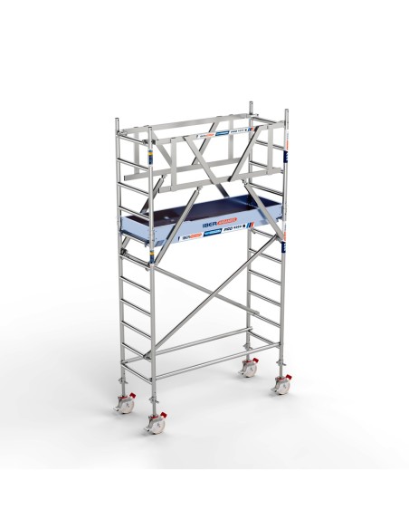 Andamio Móvil Torre 75x190x420m PRO NEW DOBLE | Safe Install
