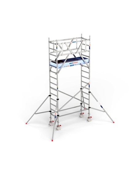Andamio móvil tipo torre 75x190x520m - PRO NEW DUPLO