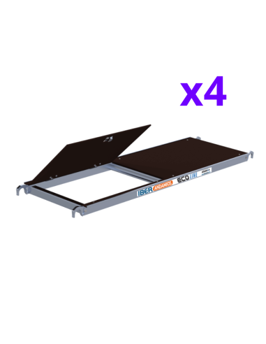 Andaime móvel tipo torre 75x190x1020 m | ECO EXTRA