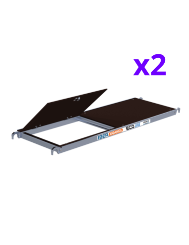 Andaime móvel tipo torre 75x190x620 m | ECO EXTRA