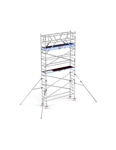 Andaime móvel tipo torre 75x305x720m - PRO NEW DUPLO