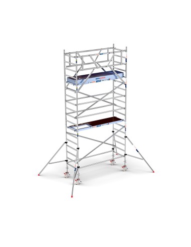 Andamio móvil tipo torre 90x250x620m - PRO NEW DOBLE