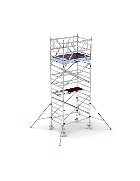 Andamio móvil tipo torre 135x190x620m - PRO NEW DOBLE