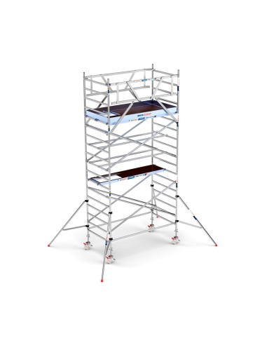 Andamio móvil tipo torre 135x250x620m - PRO NEW DOBLE
