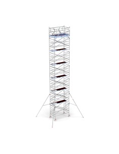 Andaime móvel tipo torre 135x250x1420m - PRO NEW DUPLO