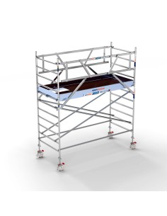 Andaime móvel tipo torre 135x305x420m - PRO NEW DUPLO