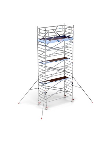 Andaime móvel tipo torre 135x305x820m - PRO NEW DUPLO