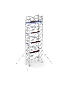 Andaime móvel tipo torre 135x305x1020m - PRO NEW DUPLO