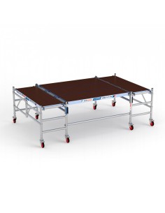 Andaime de alumínio multiplataforma READY 190x340 - 3 m de altura de trabalho