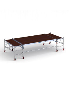 Andaime de alumínio multiplataforma READY 190x455 - 3 m de altura de trabalho