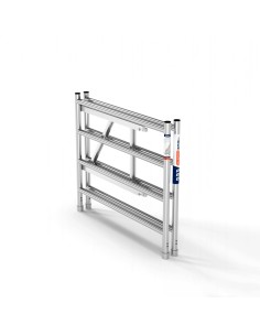 Unidade rebatível para andaimes de 135 cm com 4 degraus 2