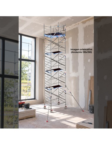 Andamio Móvil Torre 135x305x1020m PRO NEW | Safe Install