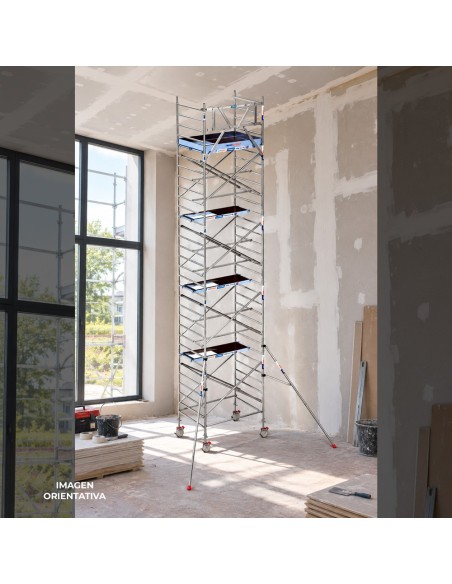 Andamio Móvil Torre 135x305x1220m PRO NEW | Safe Install