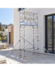 Andaime móvel tipo torre 75x190x520m - PRO NEW DUPLO 2