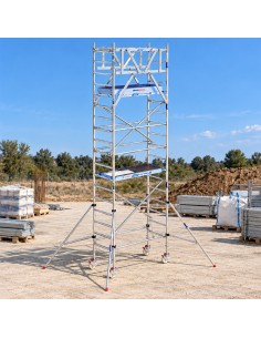 Andaime móvel tipo torre 90x190x620m - PRO NEW DUPLO 2