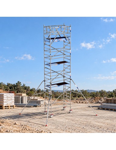 Andamio Móvil Torre 90x190x920m PRO NEW DOBLE | Safe Install