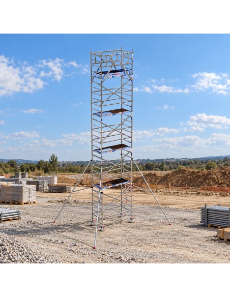Andamio Móvil Torre 90x190x1020m PRO NEW DOBLE | Safe Install