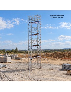 Andamio móvil tipo torre 90x250x1020m - PRO NEW DOBLE 2