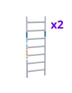 Andaime móvel tipo torre 75x250x420 m | ECO EXTRA 2