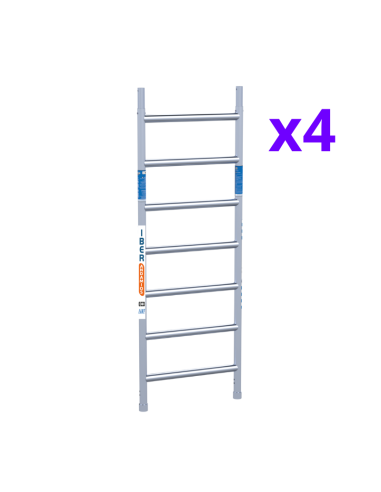 Andamio móvil tipo torre 75x250x620 m | ECO EXTRA
