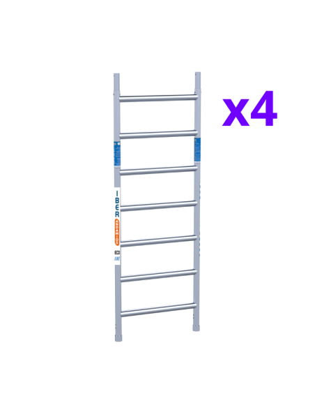 Andamio móvil tipo torre 75x250x620 m | ECO EXTRA