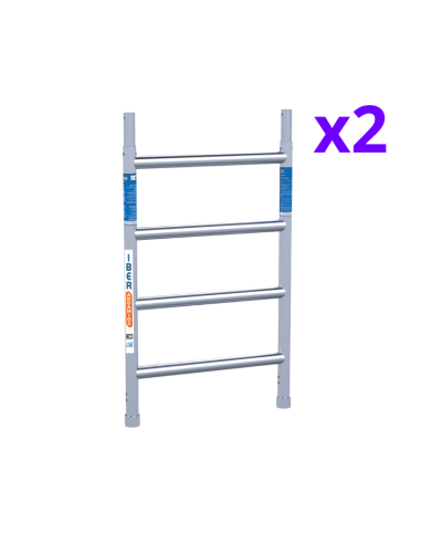 Andaime móvel tipo torre 75x250x620 m | ECO EXTRA