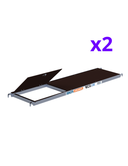 Andaime móvel tipo torre 75x250x720 m | ECO EXTRA